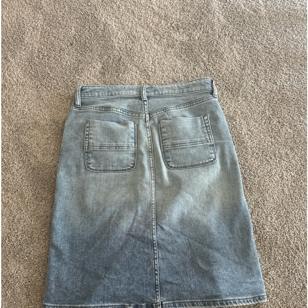 Kut denim midi skirt size 2